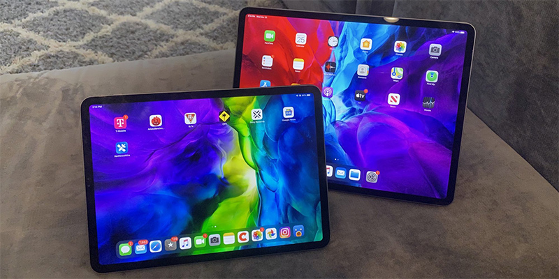 màn hình hiển thị trên iPad Pro 12.9 2020