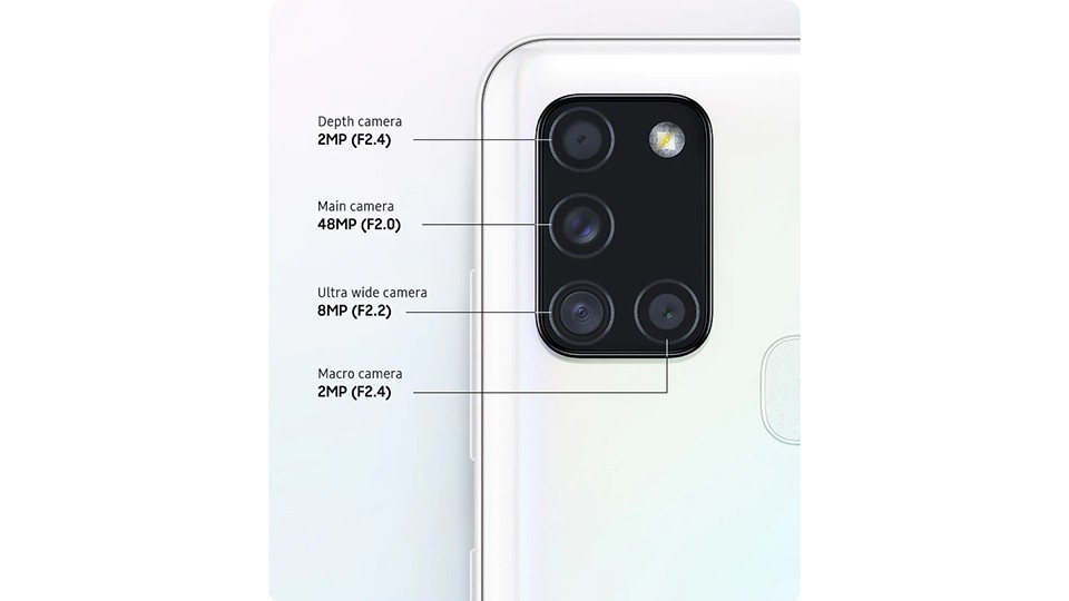 camera Samsung Galaxy A21s